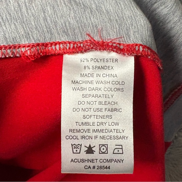 FootJoy Brush Sport Performance Pullover 1/4 Zip Long Sleeve Mock Neck Sz L Golf - Picture 7 of 7